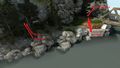 Locations around the signal box.