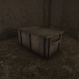 Wooden Chest Can be crafted from found blueprint Can be gathered from cleaning Player's Tenement Has 24 item slots