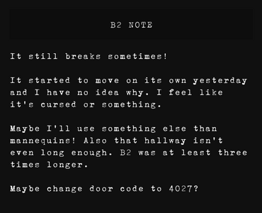 B2 Note